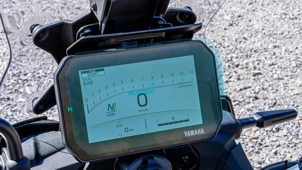 Ochronne szkło Pixsel na moto prędkościomierz YAMAHA TRACER 9 (9 GT, 9 GT +, 9 Y-AMT, 9 GT Y-AMT) 2025 - 9.4“