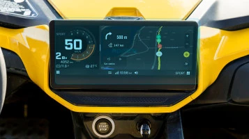 Защитное стекло Pixsel на монитор BRP CAN-AM MAVERICK R 2024 + 10.25“