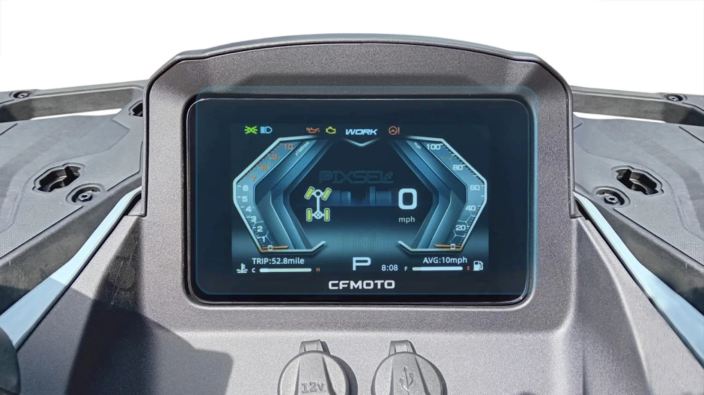 Захисне скло Pixsel для спідометра квадроцикла CFMOTO CFORCE 1000 MV 9“