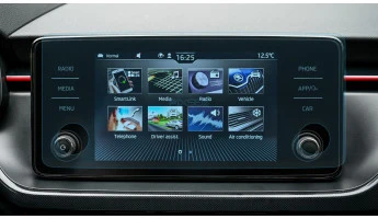 Защитное стекло Pixsel на монитор SKODA SCALA - 12.5“ 2024 -