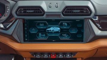 Защитное стекло Pixsel на монитор LAMBORGHINI URUS - 12.5“ 2024 -