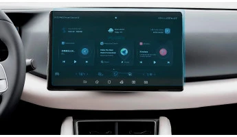 Protective glass Pixsel for monitor BYD YUAN UP - 13.7“ 2024 -