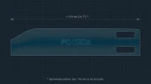 Защитное стекло Pixsel на монитор DENZA Z9 GT - 22.2“ 2025 -