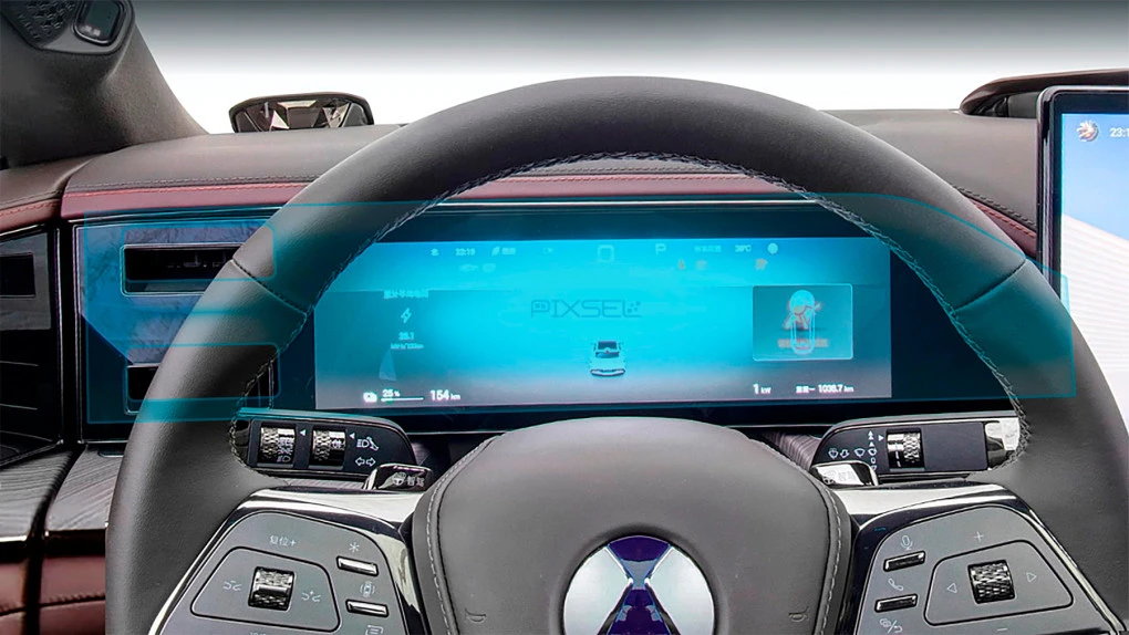 Защитное стекло Pixsel на приборную панель DENZA Z9 GT - 22.2“ 2025 -