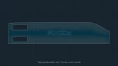 Защитное стекло Pixsel на приборную панель DENZA Z9 GT - 22.2“ 2025 -