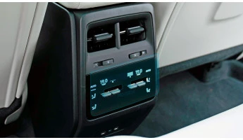 Ochronne szkło Pixsel na panel klimatyzacji tylnej PORSCHE MACAN ELECTRIC - 7.7“ 2024 -