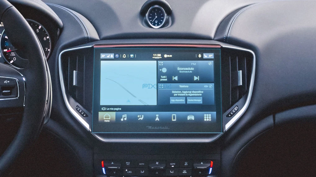 Защитное стекло Pixsel на монитор MASERATI GHIBLI - 11.4“ 2020 -