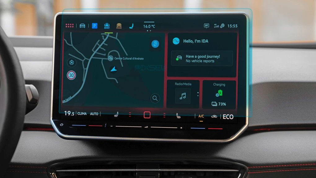 Защитное стекло Pixsel на монитор VOLKSWAGEN ID.3 - 14“ 2023 -