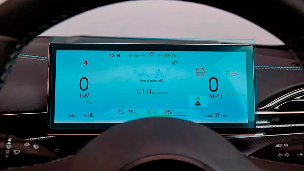 Защитное стекло Pixsel на приборную панель BYD SEAL 06 DM-I - 9.5“ 2024 -
