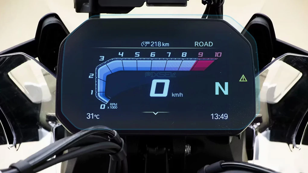 Захисне скло Pixsel на спідометр мотоцикла BMW R1300 GS/ADVENTURE 8.7“