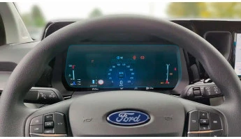 Ochronne szkło Pixsel na deskę rozdzielczą FORD TOURNEO / TRANSIT COURIER - 12.5“ 2023 -