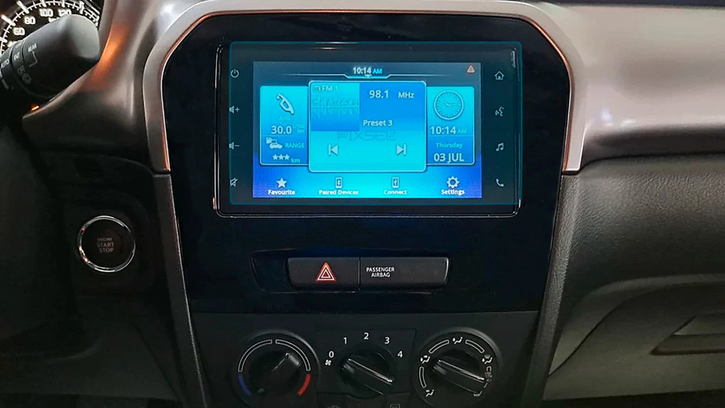 Защитное стекло Pixsel на монитор SUZUKI VITARA - 8.7“ 2025 -