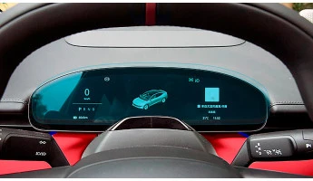 Защитное стекло Pixsel на приборную панель ZEEKR 007 - 13.9“ 2025 -