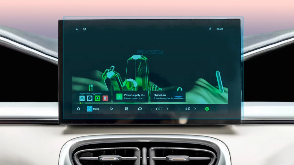 Ochronne szkło Pixsel na monitor GEELY STAR WISH - 11.8“ 2024 -