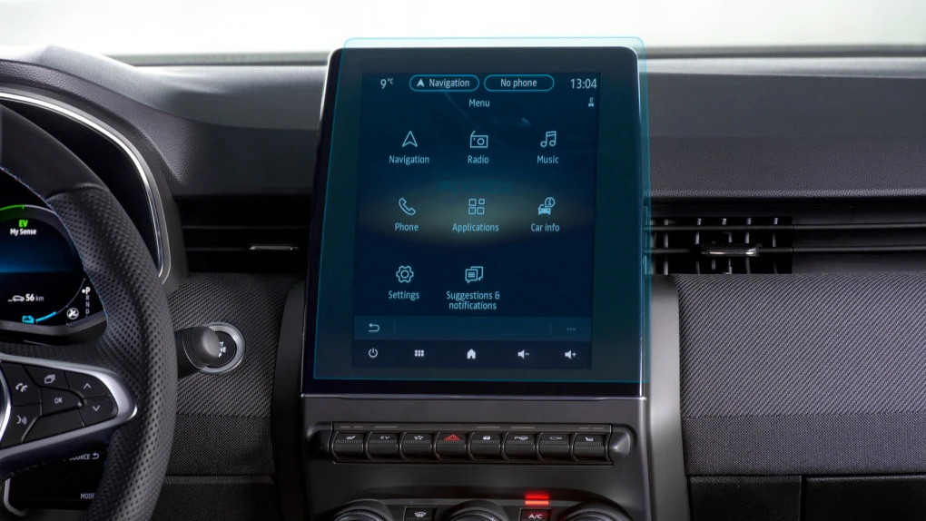 Защитное стекло Pixsel на монитор RENAULT CLIO - 11.6“ 2023 -