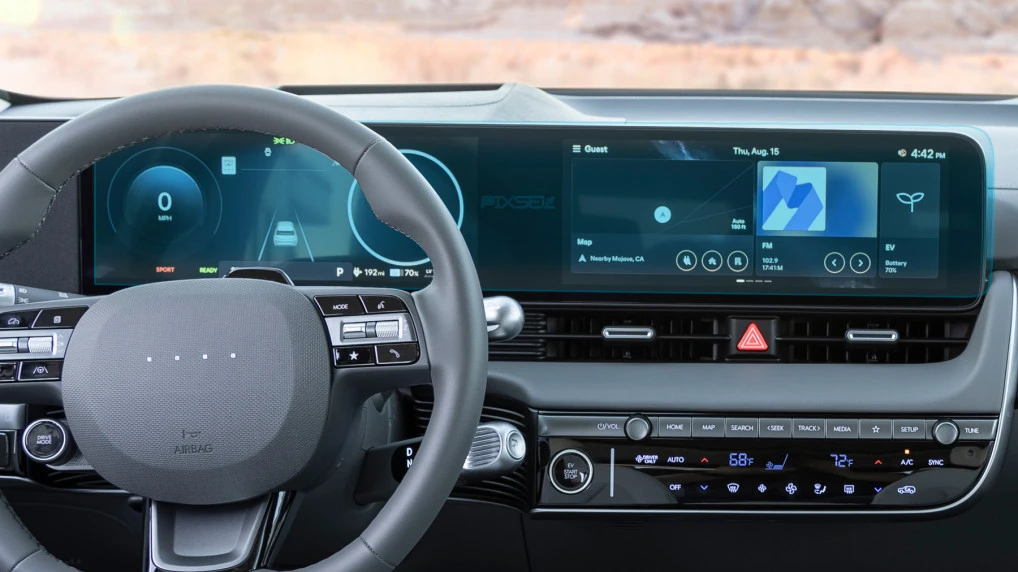 Ochronne szkło Pixsel na monitor HYUNDAI IONIQ 5 - 27.4“ 2024 -