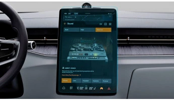 Защитное стекло Pixsel на монитор POLESTAR 3 - 16“ 2024 -