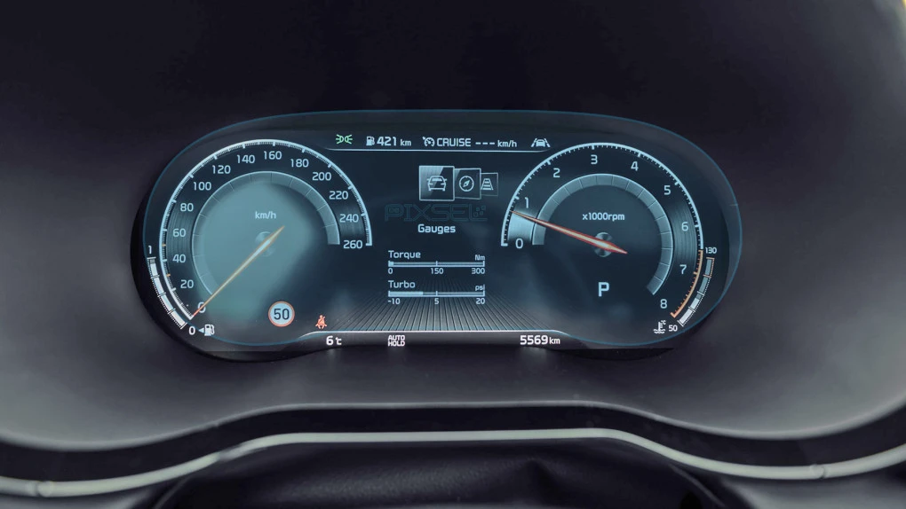 Защитное стекло Pixsel на приборную панель KIA PROCEED - 12.5“ 2019 -