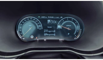 Защитное стекло Pixsel на приборную панель KIA PROCEED - 12.5“ 2019 -