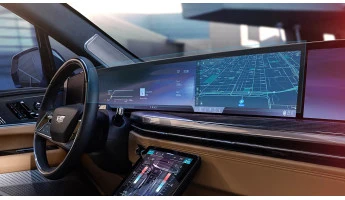 Защитное стекло Pixsel на приборную панель CADILLAC ESCALADE IQ - 36.5“ 2025 -