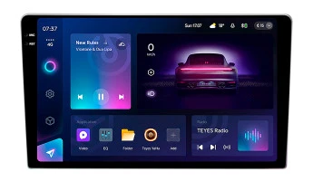 Захисне скло Pixsel на монітор TEYES CC4 PRO 2K - 9“