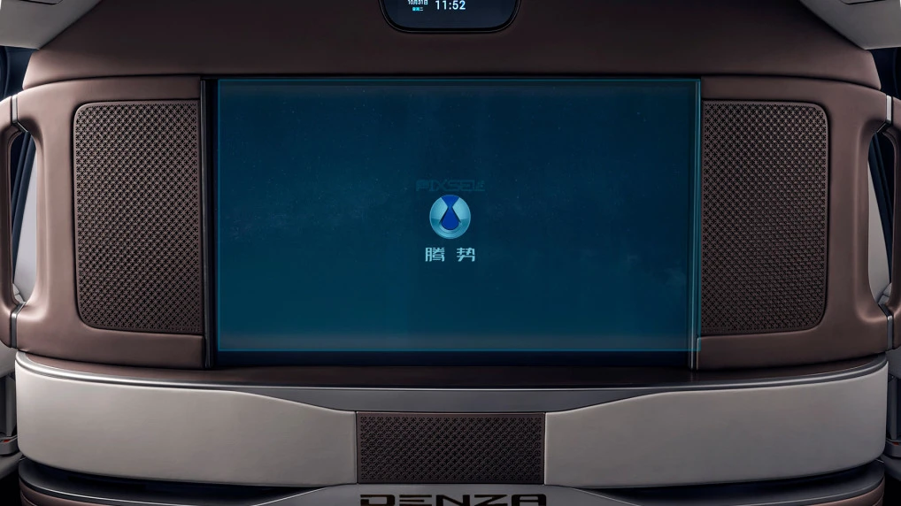 Захисне скло Pixsel для заднього монітора DENZA D9 - 31.6“ 2022 -