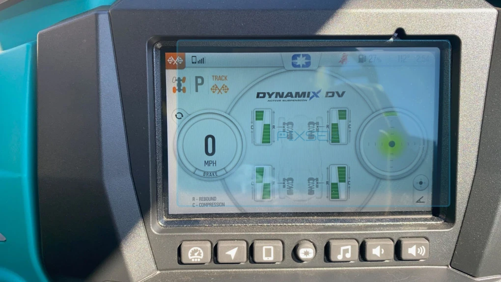 Захисне скло Pixsel для спідометра багі POLARIS RZR PRO R ULTIMATE 7.2“