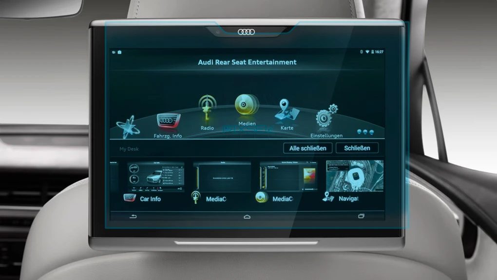 Захисне скло Pixsel для заднього монітора AUDI Q7 / SQ7 / RSQ7 - 11.4“ 2015 - 2018