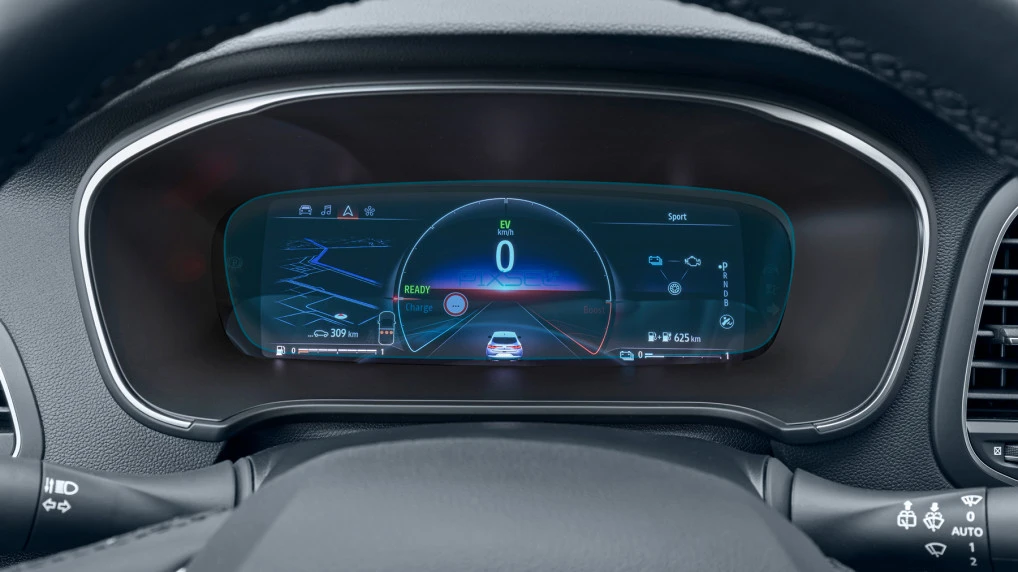 Защитное стекло Pixsel на приборную панель RENAULT MEGANE - 11.9“ 2016 - 2022