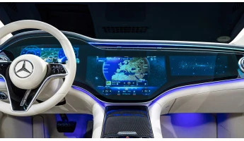 Защитное стекло Pixsel для широкого экрана MERCEDES BENZ EQS - 49.1“ 2022 -