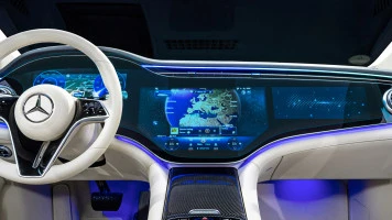 Защитное стекло Pixsel для широкого экрана MERCEDES BENZ EQS - 49.1“ 2022 -