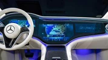 Защитное стекло Pixsel для широкого экрана (2 части) MERCEDES BENZ EQS - 48.9“ 2022 -