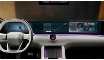 Захисне скло Pixsel для широкого екрана AUDI E5 - 43.3“ 2025 -