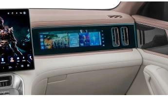 Защитное стекло Pixsel для монитора пассажира DENZA N8L - 23.1“ 2025 -