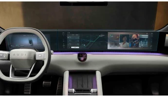 Захисне скло Pixsel для широкого екрана (2 частини) AUDI E5 - 43.3“ 2025 -