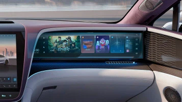 Ochronne szkło Pixsel na monitor pasażera YANGWANG U7 - 24.7“ 2025 -