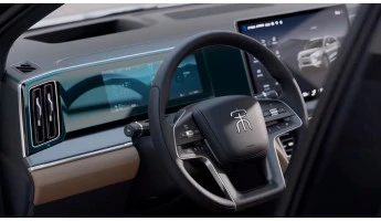 Защитное стекло Pixsel на приборную панель BYD SONG L DM-I - 12“ 2024 -