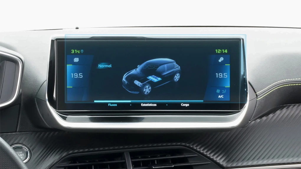 Захисне скло Pixsel на монітор PEUGEOT 208 - 11.3“ 2019 - 2023