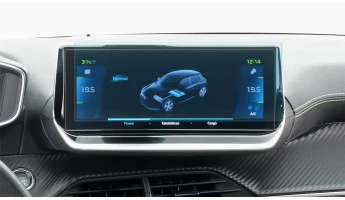 Захисне скло Pixsel на монітор PEUGEOT 208 - 11.3“ 2019 - 2023