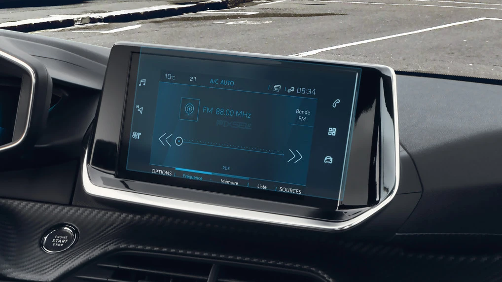 Захисне скло Pixsel на монітор PEUGEOT 208 - 9.4“ 2019 - 2023