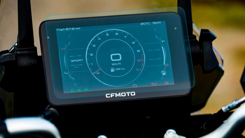 Захисне скло Pixsel на спідометр мотоцикла CFMOTO 800MT SPORT 9“