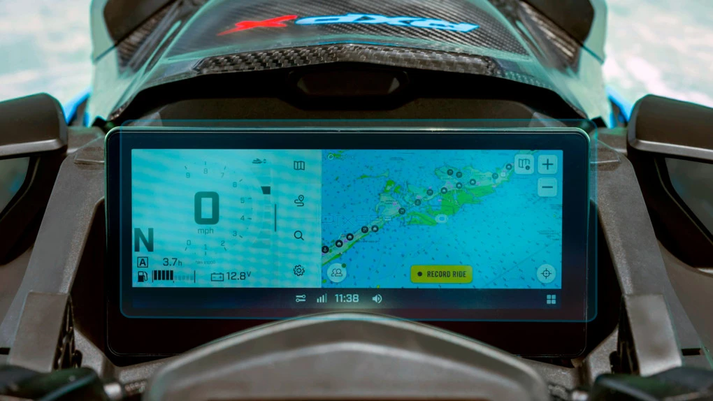 Захисне скло Pixsel на спідометр гідроцикла BRP SEA-DOO RXP-X 325 2025 + 10.25“
