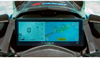 Захисне скло Pixsel на спідометр гідроцикла BRP SEA-DOO RXP-X 325 2025 + 10.25“