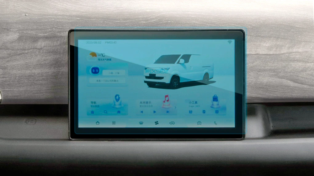 Захисне скло Pixsel на монітор RUICHI EC75 - 11.5“ 2023 -