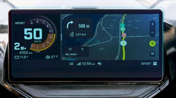 Захисне скло Pixsel для спідометра квадроцикла BRP CAN-AM MAVERICK R MAX 2025 + 10.25“